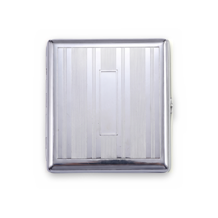 Alibi Tin Cardholder Wallet Chrome