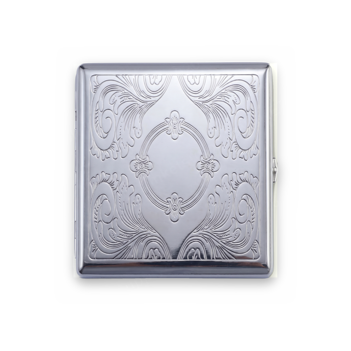 Séance Tin Cardholder Wallet Chrome