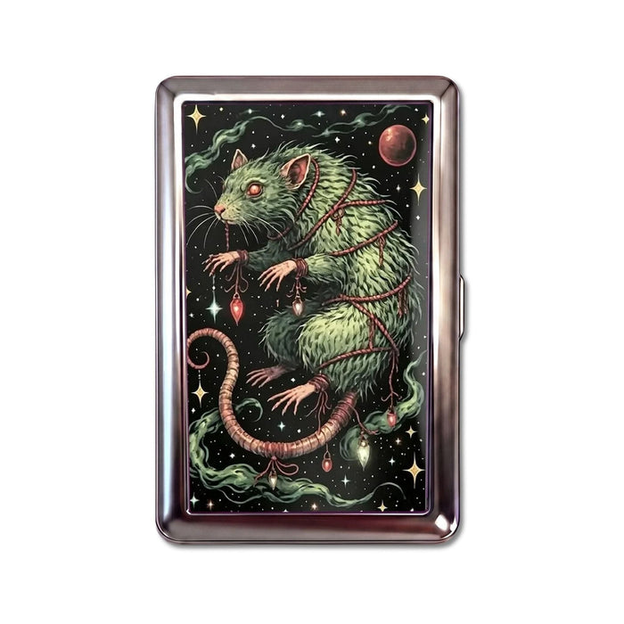 Astral Rat Tin Cardholder Wallet Chrome